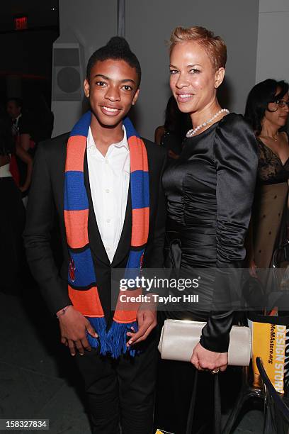 Jackson Lee and Tonya Lewis attend The Museum of Modern Art's Jazz Interlude Gala After Party at MOMA on December 12, 2012 in New York City.