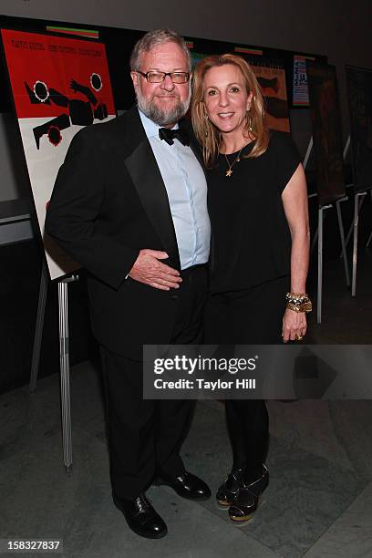 Dr. David Rockefeller, Jr, and Susan Cohn Rockefeller attend The Museum of Modern Art's Jazz Interlude Gala After Party at MOMA on December 12, 2012...