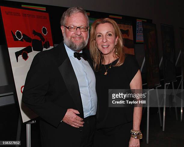 Dr. David Rockefeller, Jr, and Susan Cohn Rockefeller attend The Museum of Modern Art's Jazz Interlude Gala After Party at MOMA on December 12, 2012...