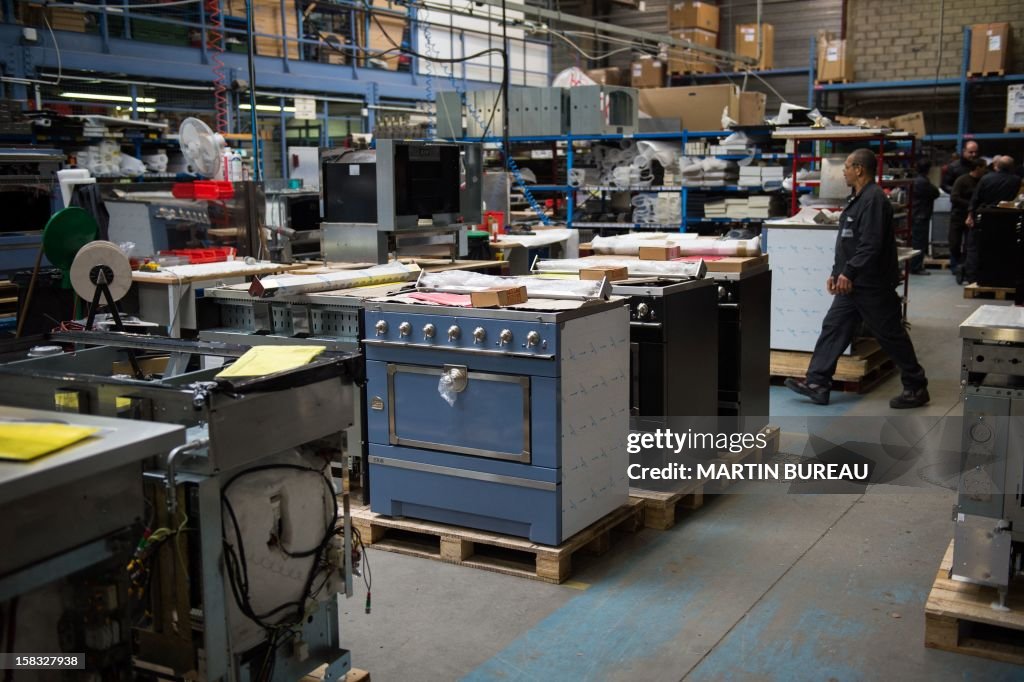 FRANCE-INDUSTRY-KITCHEN-LA CORNUE