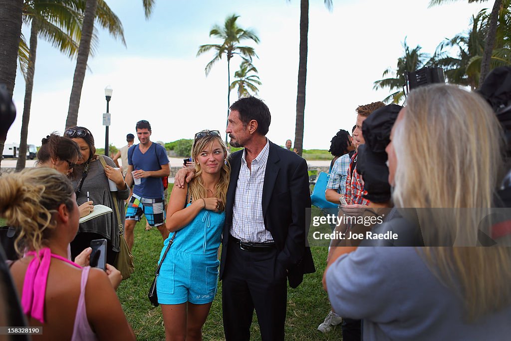 Anti-Virus Software Magnate John McAfee Back In U.S. After Fleeing Belize For Guatemala