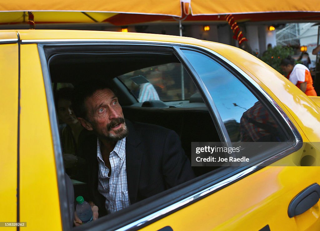 Anti-Virus Software Magnate John McAfee Back In U.S. After Fleeing Belize For Guatemala