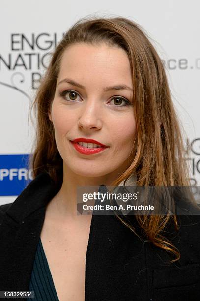Perdita Weeks attends the English National Ballets Christmas Party at St Martins Lane Hotel on December 13, 2012 in London, England.