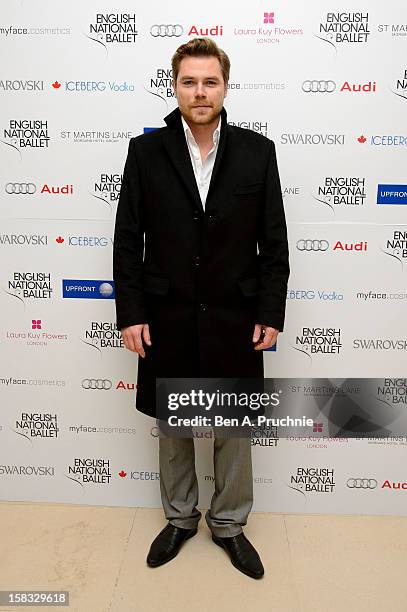 Marek Oravec attends the English National Ballets Christmas Party at St Martins Lane Hotel on December 13, 2012 in London, England.