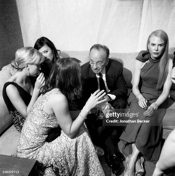Rupert Murdoch And Wife Wendi Photos and Premium High Res Pictures