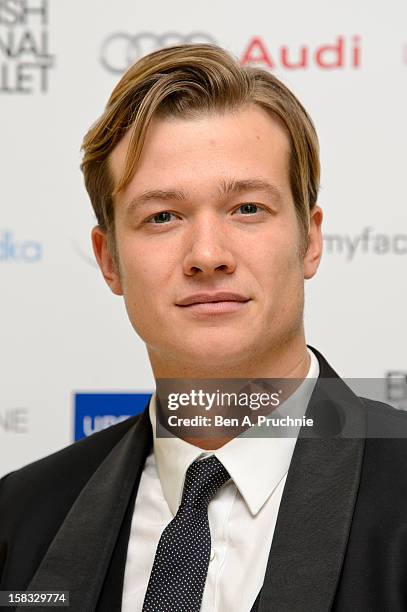Ed Speleers attends the English National Ballets Christmas Party at St Martins Lane Hotel on December 13, 2012 in London, England.