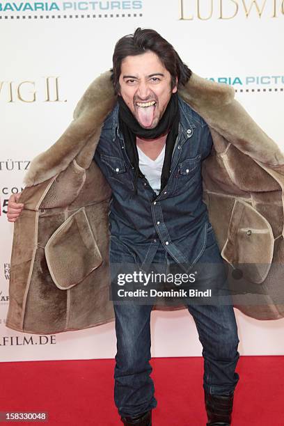 Adrian Can attends Ludwig II - Germany Premiere at Mathaeser Filmpalast on December 13, 2012 in Munich, Germany.