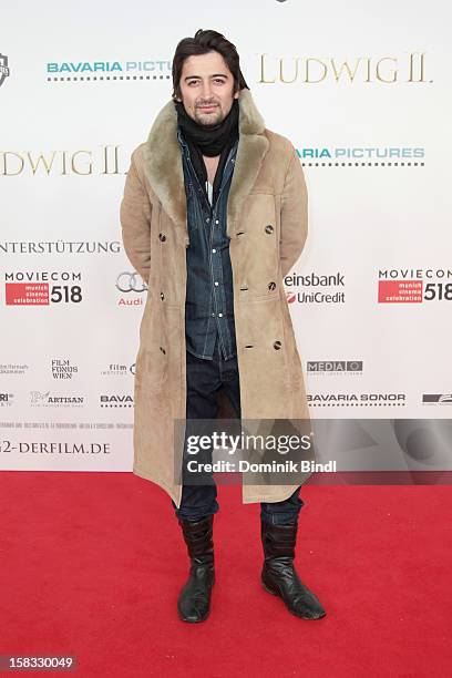 Adrian Can attends Ludwig II - Germany Premiere at Mathaeser Filmpalast on December 13, 2012 in Munich, Germany.