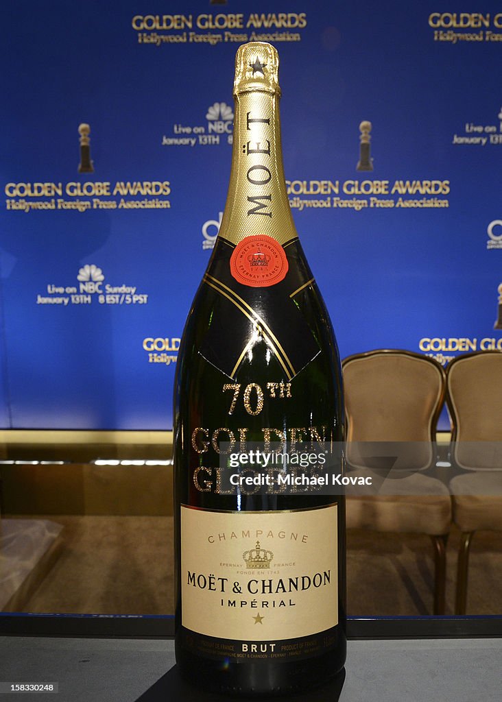 Moet & Chandon Toasts The 70th Annual Golden Globe Awards Nominations