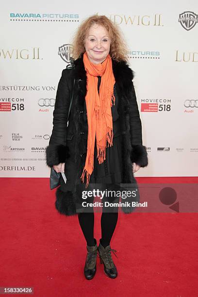 Vivian Naefe attends Ludwig II - Germany Premiere at Mathaeser Filmpalast on December 13, 2012 in Munich, Germany.