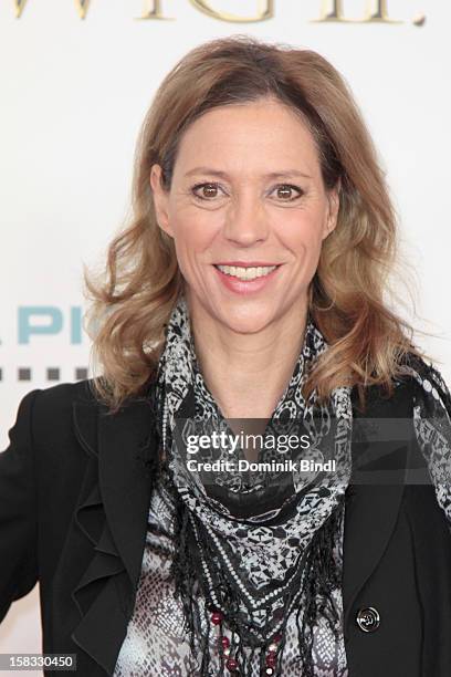 Carin C. Tietze attends Ludwig II - Germany Premiere at Mathaeser Filmpalast on December 13, 2012 in Munich, Germany.