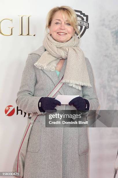 Gisela Schneeberger attends Ludwig II - Germany Premiere at Mathaeser Filmpalast on December 13, 2012 in Munich, Germany.