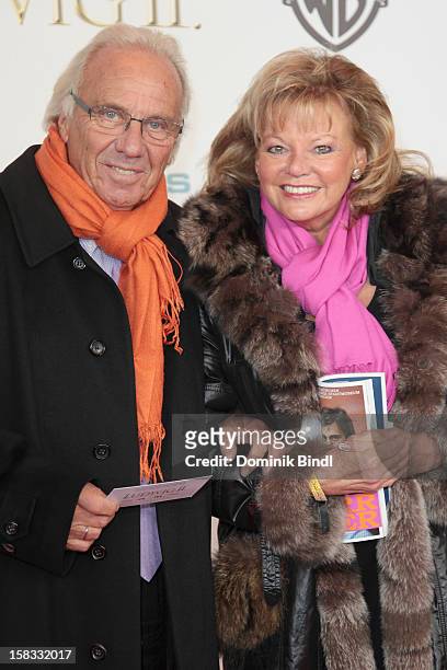 Guenther Steinberg and his wife Margot Steinberg attends Ludwig II - Germany Premiere at Mathaeser Filmpalast on December 13, 2012 in Munich, Germany.
