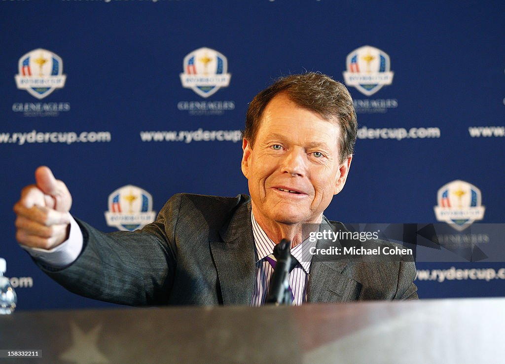 2014 U.S. Ryder Cup Captains News Conference