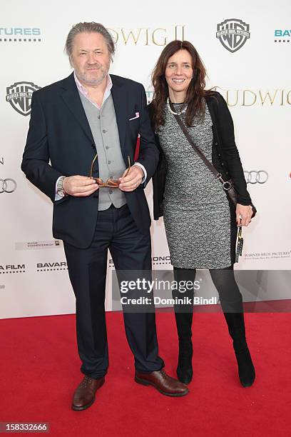 Michael Brandner and Karin Brandner attends Ludwig II - Germany Premiere at Mathaeser Filmpalast on December 13, 2012 in Munich, Germany.