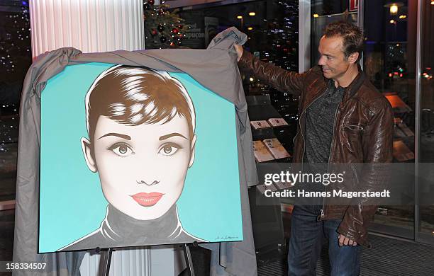 Actor Hannes Jaenicke attends the BMW Adventskalender opening at the BMW Pavillion on December 13, 2012 in Munich, Germany.