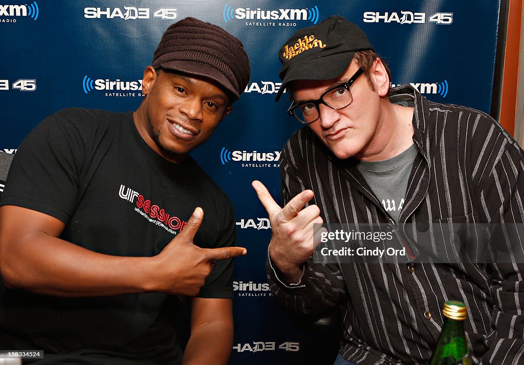 Celebrities Visit SiriusXM Studios