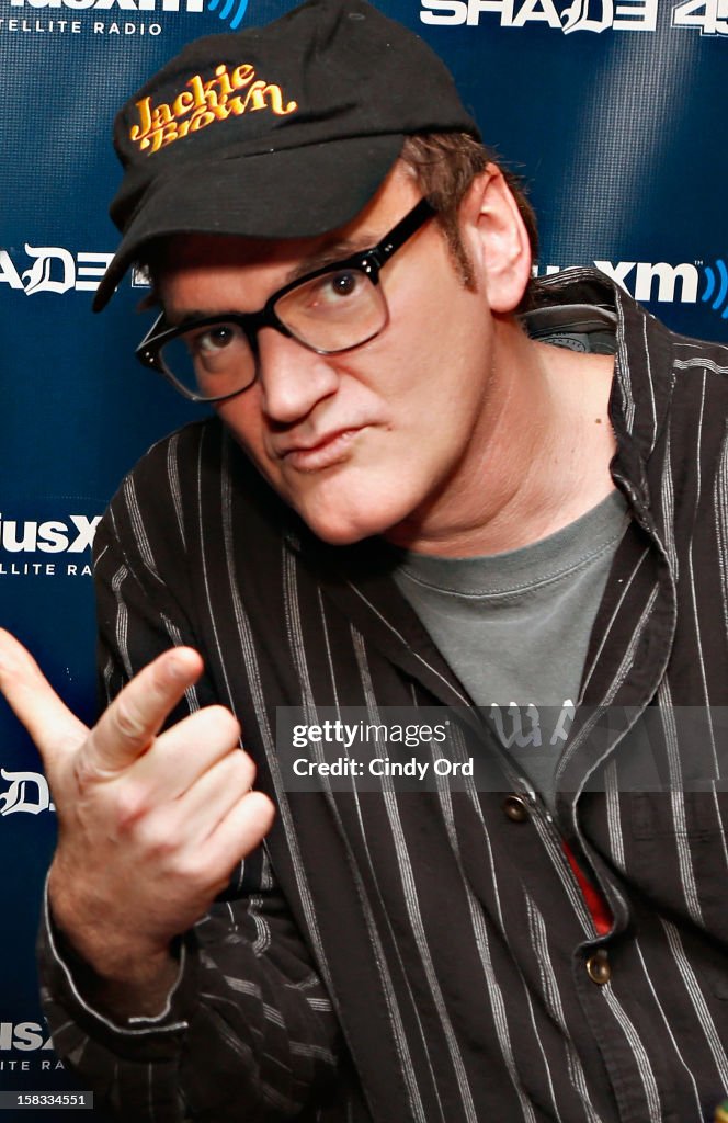 Celebrities Visit SiriusXM Studios
