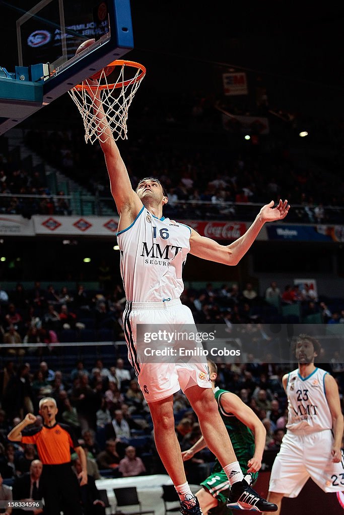 Real Madrid v Union Olimpija Ljubljana - Turkish Airlines Euroleague