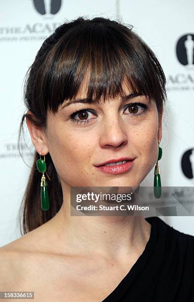 Leonor Watling attends as The Academy of Motion Picture Arts and Sciences honours director Pedro Almodovar at Curzon Soho on December 13, 2012 in...