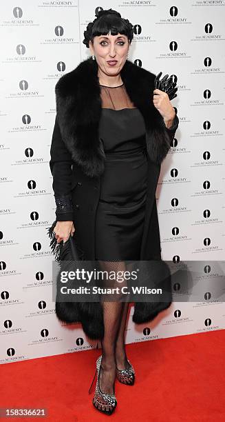Rossy De Palma attends as The Academy of Motion Picture Arts and Sciences honours director Pedro Almodovar at Curzon Soho on December 13, 2012 in...