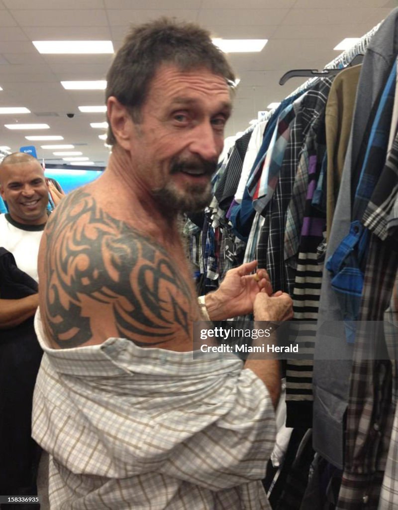McAfee returns to the United States