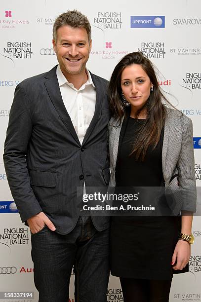 Dan Lobb attends the English National Ballets Christmas Party at St Martins Lane Hotel on December 13, 2012 in London, England.