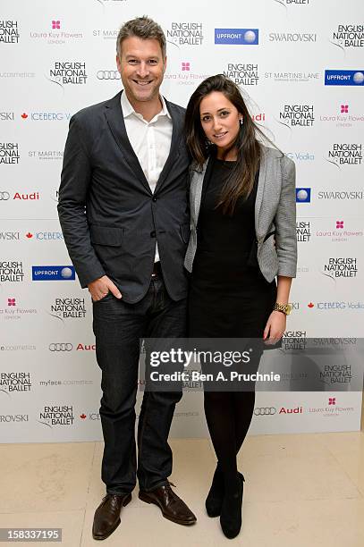 Dan Lobb attends the English National Ballets Christmas Party at St Martins Lane Hotel on December 13, 2012 in London, England.