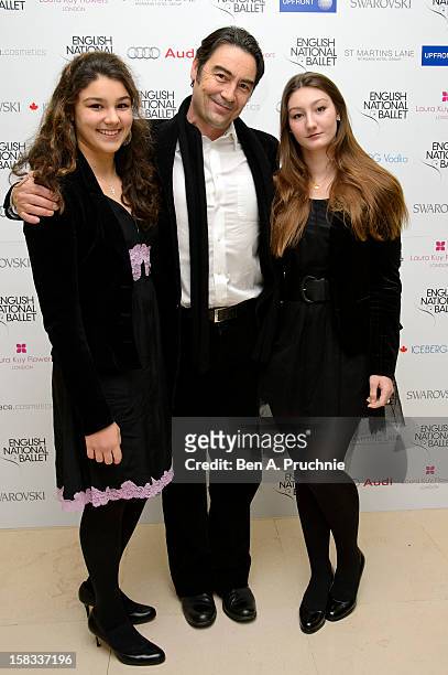 Nathaniel Parker attends the English National Ballets Christmas Party at St Martins Lane Hotel on December 13, 2012 in London, England.