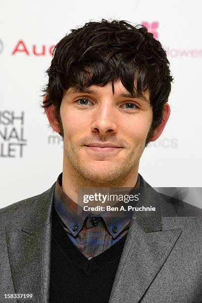 Colin Morgan attends the English National Balletss Christmas Party at St Martins Lane Hotel on December 13, 2012 in London, England.