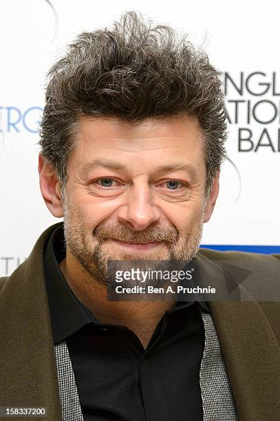Andy Serkis attends the English National Ballets' Christmas Party at St Martins Lane Hotel on December 13, 2012 in London, England.