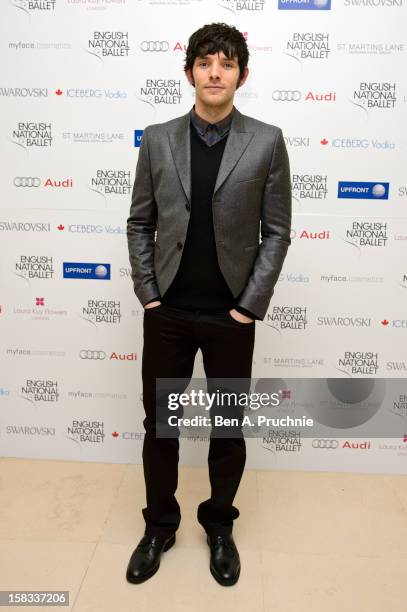 Colin Morgan attends the English National Balletss Christmas Party at St Martins Lane Hotel on December 13, 2012 in London, England.