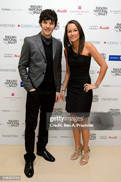 Colin Morgan attends the English National Balletss Christmas Party at St Martins Lane Hotel on December 13, 2012 in London, England.