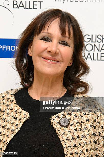 Arlene Phillips attends the English National Ballets Christmas Party at St Martins Lane Hotel on December 13, 2012 in London, England.