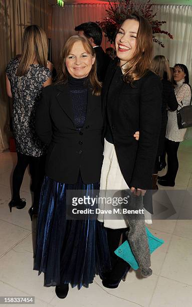 Perdita Weeks attends the English National Ballet Christmas Party at St Martins Lane Hotel on December 13, 2012 in London, England.