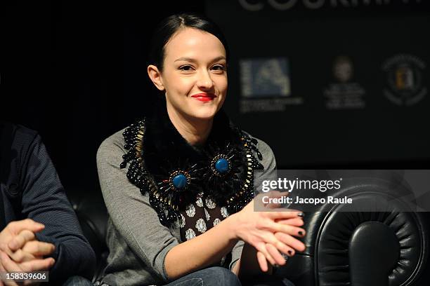 Marta Gastini attends the 22th Courmayeur Noir In Festival on December 13, 2012 in Courmayeur, Italy.