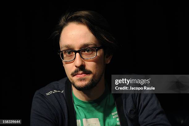 Nicola Sorrenti attends the 22th Courmayeur Noir In Festival on December 13, 2012 in Courmayeur, Italy.