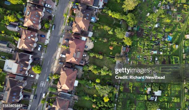 housing & allotments - organic gardening stock pictures, royalty-free photos & images