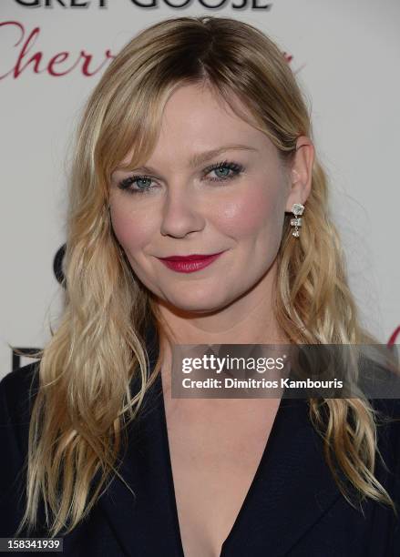 Kirsten Dunst attends the "On The Road" New York Premiere at SVA Theater on December 13, 2012 in New York City.