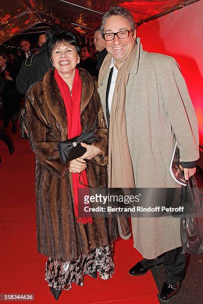 Philippe-Henri Dutheil, Chairman of the Hauts de Seine Bar, Member of Board, Partner Ernst & Young - France, and his wife Herveline arrive at the...