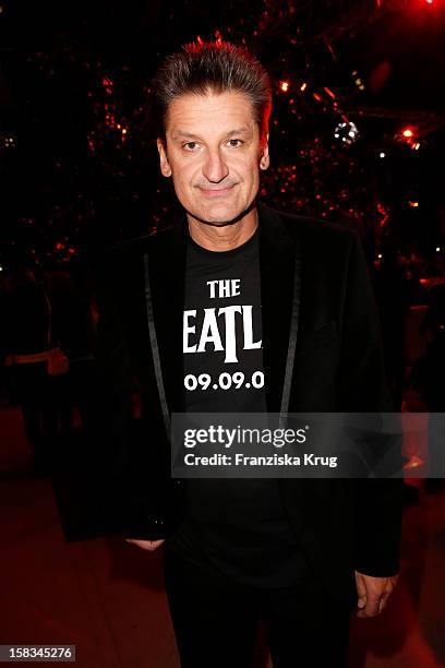 Hartmut Engler attends the 18th Annual Jose Carreras Gala on December 13, 2012 in Leipzig, Germany.