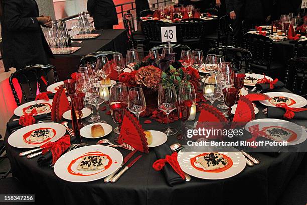 View of atmosphere of the Arop Gala event for Carmen new production launch at Opera Bastille on December 13, 2012 in Paris, France.