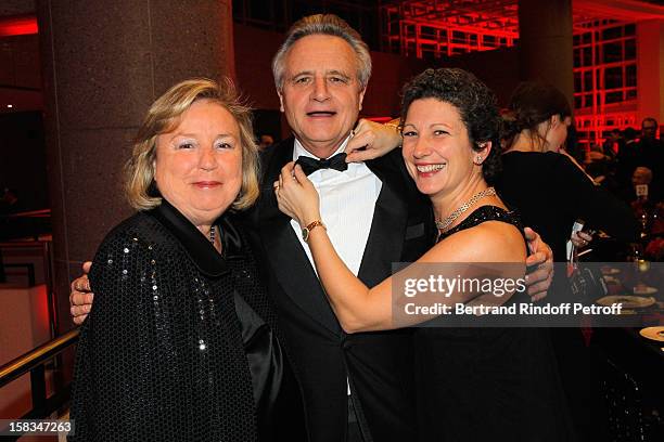 Maryvonne Pinault , Philippe Villin and Laure Darcos attend the Arop Gala event for Carmen new production launch at Opera Bastille on December 13,...