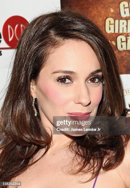 Christina DeRosa attends the Los Angeles Screening "Guns, Girls & Gambling" held at the Laemlle NoHo 7 on December 13, 2012 in North Hollywood,...