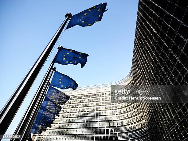 european council, eec - regione di bruxelles capitale foto e immagini stock