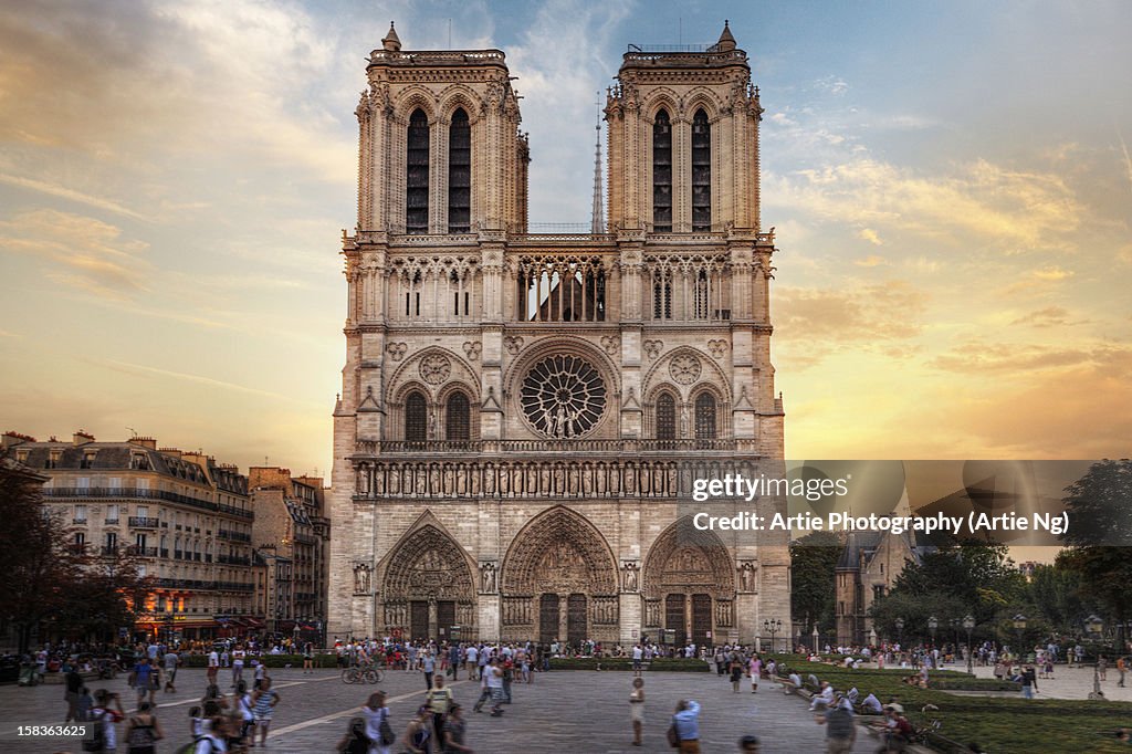 Notre Dame Cathedral, Paris, France