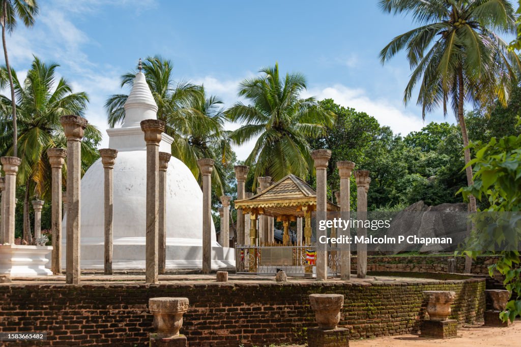 Anuradhapura - Ambasthale Dagoba (Mango Tree Dagoba), Mihintale temple, Sri Lanka