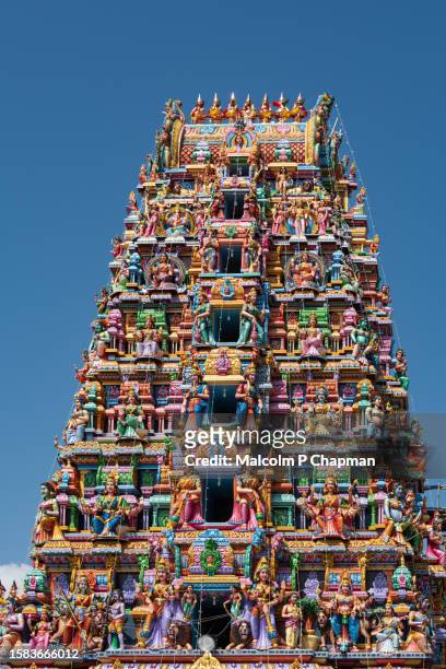 shri badrakali amman hindu temple, trincomalee, sri lanka - trincomalee stock pictures, royalty-free photos & images