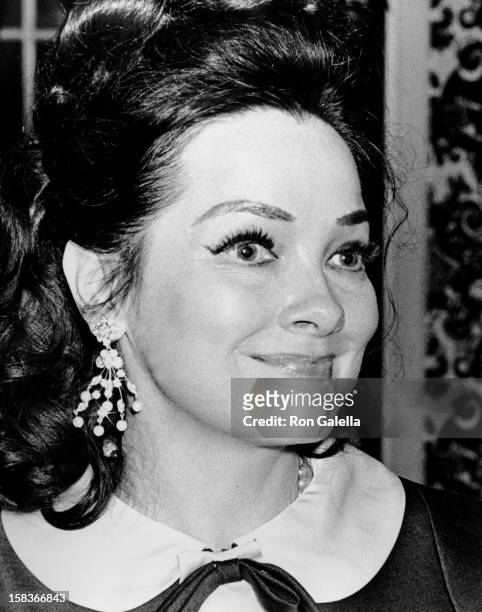 Kathryn Grayson attends Kathryn Grayson Opening on April 11, 1969 at Coconut Grove and the Ambassador Hotel in Los Angeles, California.