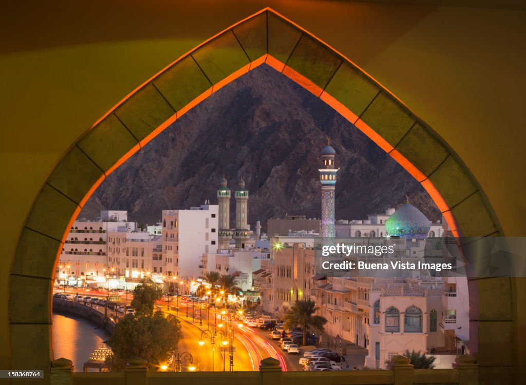 View of Muscat, Oman.